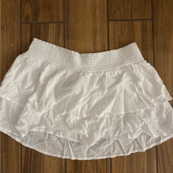 wild fable Dresses & Skirts - Wild Fable White Ruffled Mini Skirt